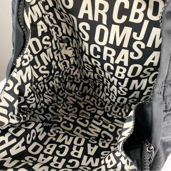 Marc Jacobs Black Quilted Nylon Bow Workwear Standard Supply Backpack main image 4